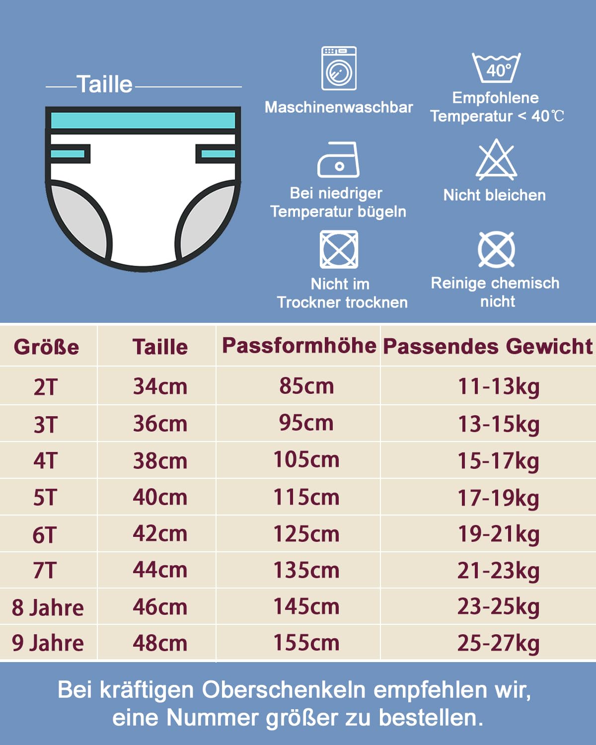 Flyish Packung mit 6 Baby Trainingshosen Töpfchen Unterwäsche Kleinkinder Windelhosen Toilettentraining Unterwäsche Entzückende Tiermuster Trainingshose Jungen 3 Jahre 6