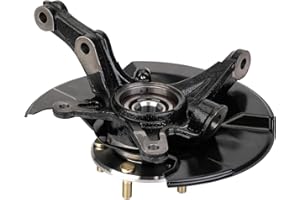 RICMJEND Front Steering Knuckle & Wheel Bearing Hub Assembly Compatible with Honda Civic 2006-2011,(Without Si Model), Right Passenger Side Replaces # 698450 698-450 44300SNA952 44300TR0951