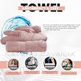 GC GAVENO CAVAILIA Hand Towels 4 Pack 700 GSM Egyptian Cotton Blush Pink 50x85 view 3