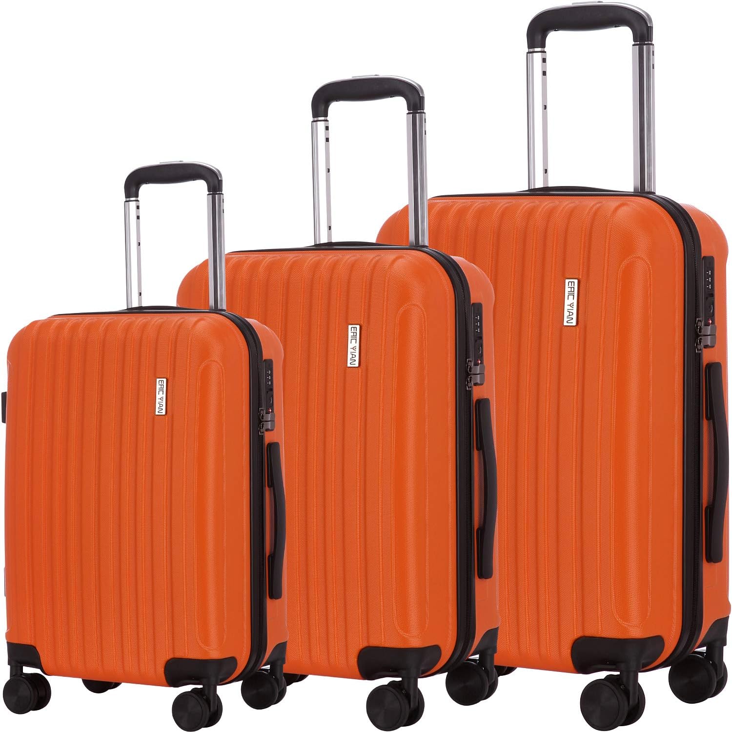 Luggage Set 3 Piece Suitcase ABS Trolley Spinner Hardshell