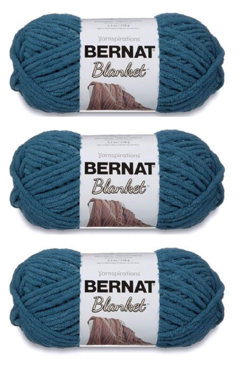 Bernat 161200-745 Blanket Yarn - Dark Teal