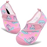 VIFUUR Kids Water Shoes Boys Girls Barefoot Water