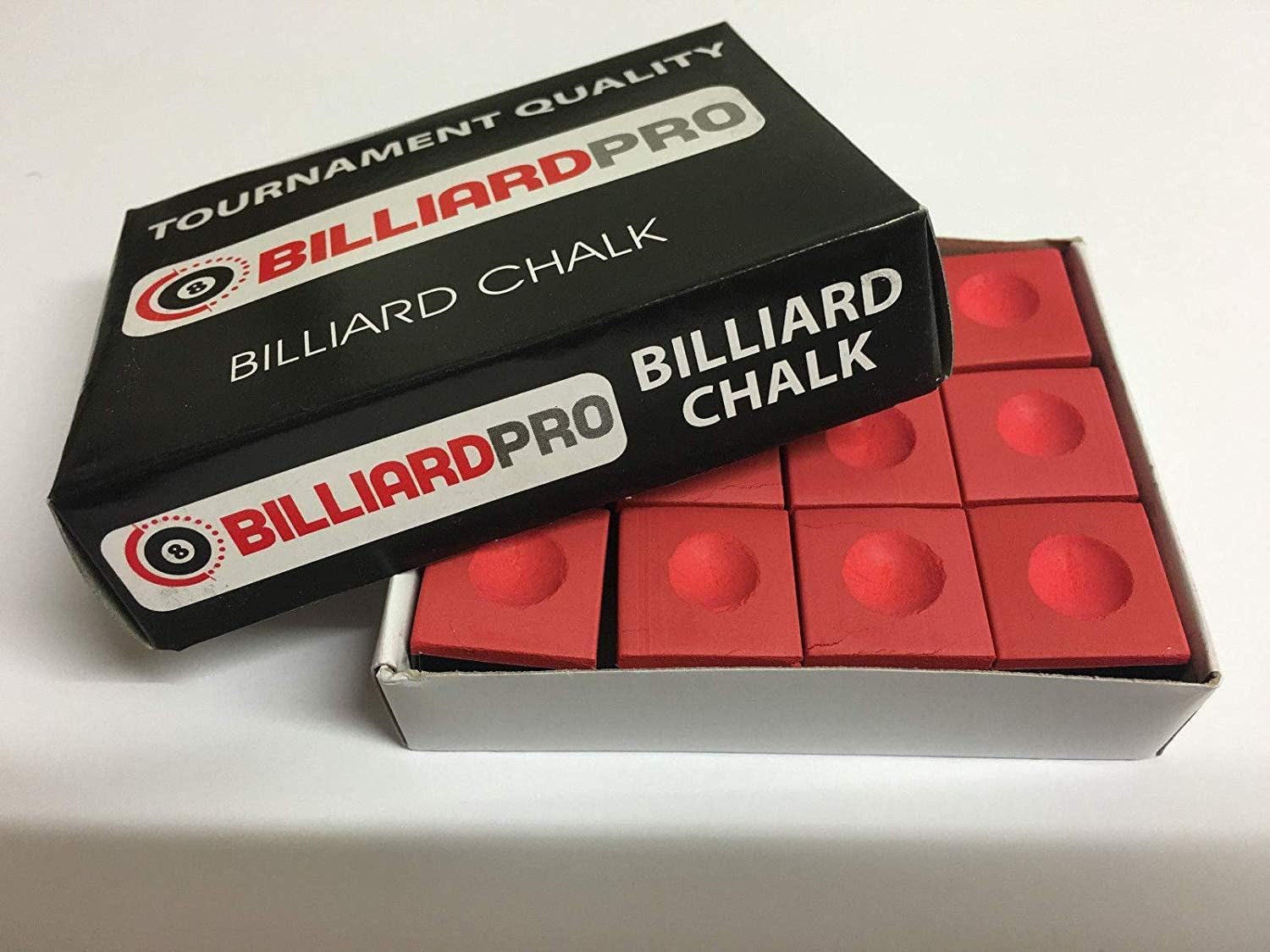Snooker and Pool Pioneer Red Chalk, Box of 12 Amazon.co.uk Sports