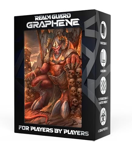 Amazon.com: Realm Guard Graphene -100ct Textured Matte TCG/MTG
