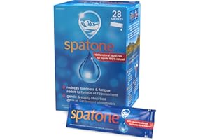 Spatone 100% Natural Liquid Iron Supplement, Original Flavour, Vegan, Reduces Tiredness & Fatigue, 28 Sachets x 25 mL, 700.0 