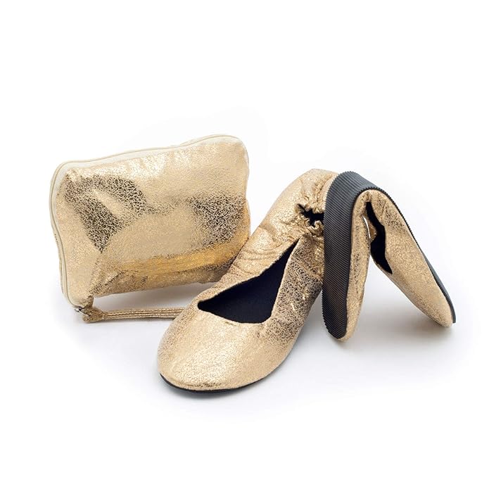CatMotion Faltbare Bequeme Schuhe in Ihre Handtasche, Ballerinas für Damen, After-Party-Pumps, Faltbare Hochzeitsschuhe, Tasc