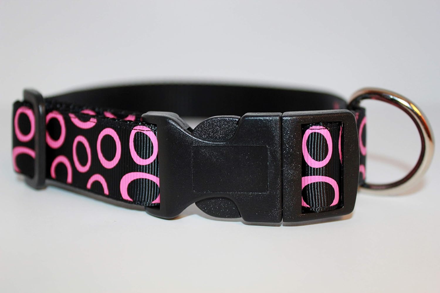 pink dodgers dog collar