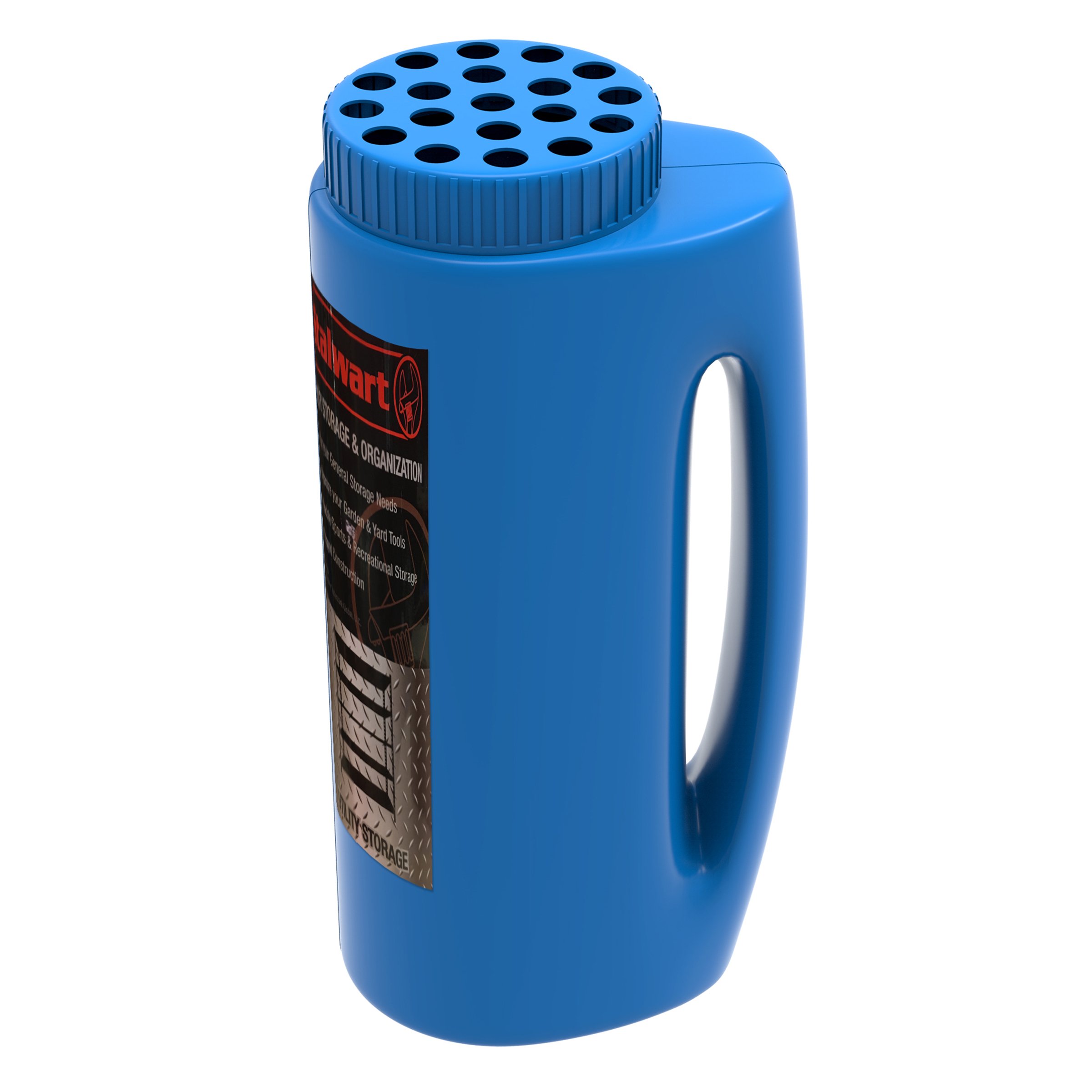 Stalwart 82-YJ487 Winter Salt Dispenser for Deicing - Blue