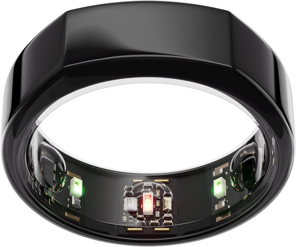 Oura Gen3 Heritage Smart Ring Size 12 Black Sleep Heart Rate Fitness