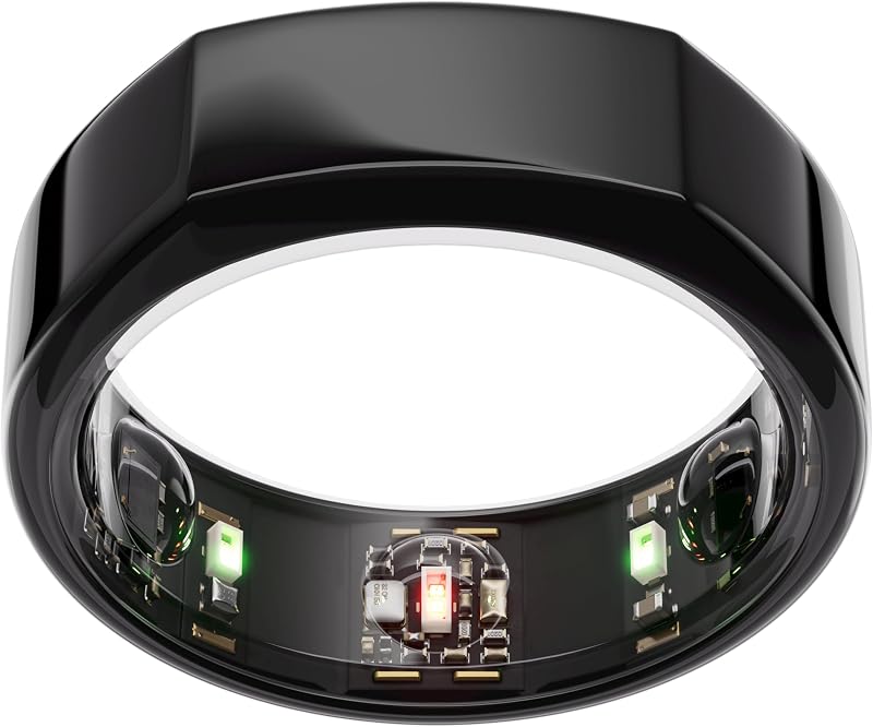 Oura Gen3 Heritage Smart Ring Size 12 Black Sleep Heart Rate Fitness
