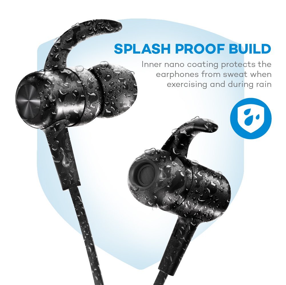 אלקטרוניקה Bluetooth Headphones TaoTronics Wireless Earbuds Sport