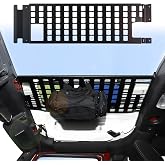 JeCar Top Molle Panel Storage Organizer Cargo Rack for 2007-2018 Jeep Wrangler JK