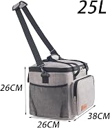 Vivo Technologies 25L Cooler Bag Insulated Lunch Thermal Waterproof Grey view 7