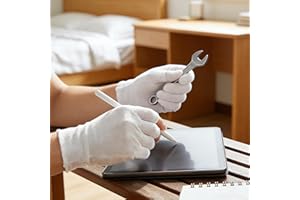3 Pairs White Fingerless Gloves, Cotton Moisturizing Gloves for Women Men, Soft and Comfortable, for Dry Hands Sleeping Hand 