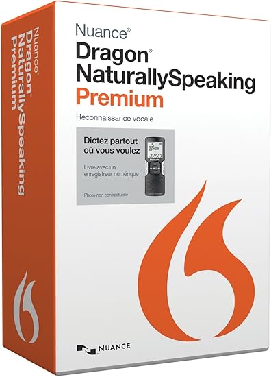 Dragon Naturallyspeaking Premium Mobile V13 Premium Enregistreur Numerique Amazon Fr Logiciels