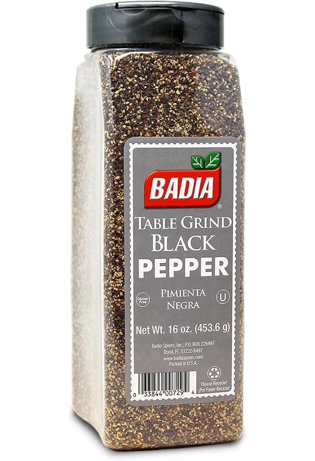 Amazon.com : Badia Ground Black Pepper, 7 oz : Grocery & Gourmet Food