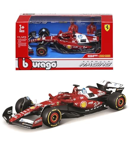 Bburago Model Car Sport 1:43 2020 Ferrari Racing SF1000 Formula