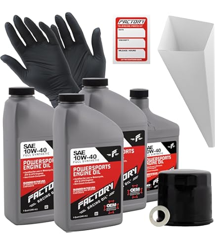 Amazon.com: Factory Racing Parts Oil Change Kit compatible with