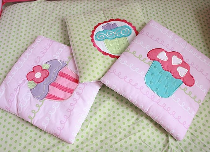 cupcake crib bedding