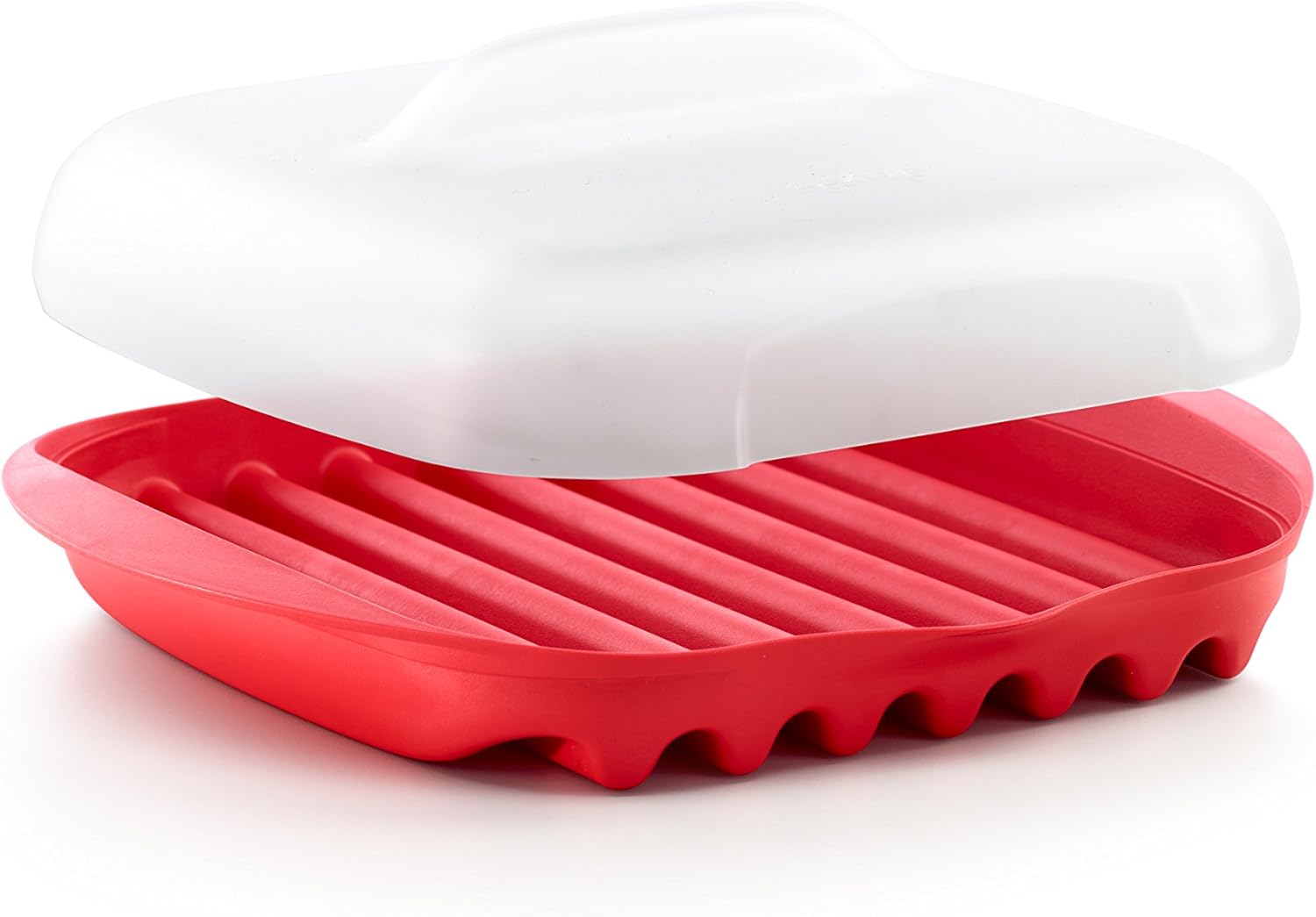 Amazon.com: Lekue, plancha para cocinar/preparar tocino en ...