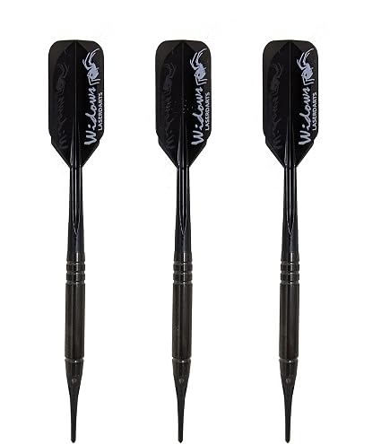 Amazon.com : LaserDarts Black Widow Fixed Point Tungsten Steel Tip