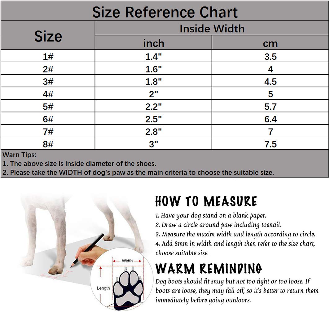 Set Of 4 Waterproof Anti Slip Soft Sole Dog Paw Protectors With Reflective Strap And Elastic Band For Small And Medium Dogs 3 Hcpet Dog Boots Boots Paw Protectors Pet Supplies Clinicadelpieaitanalopez Com