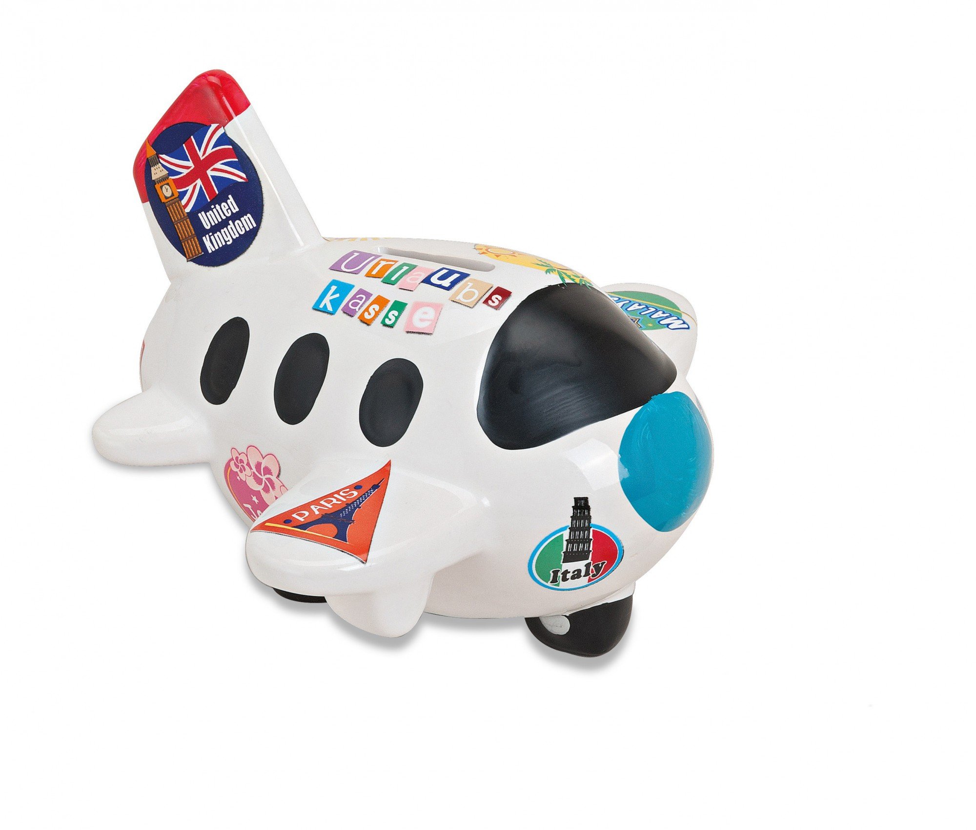 Airplane Box – Piggy Bank – Holiday Travel Fund Box