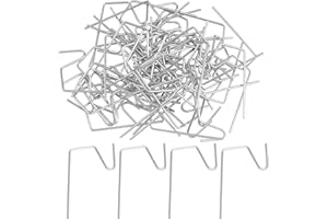 HMXPLS 60 Pcs Christmas Light Hooks for Gutter Guards, Leaf Screen Gutter Clips, Light Hangers for Gutters, Metal Gutter Clips for Hanging Outdoor Lights