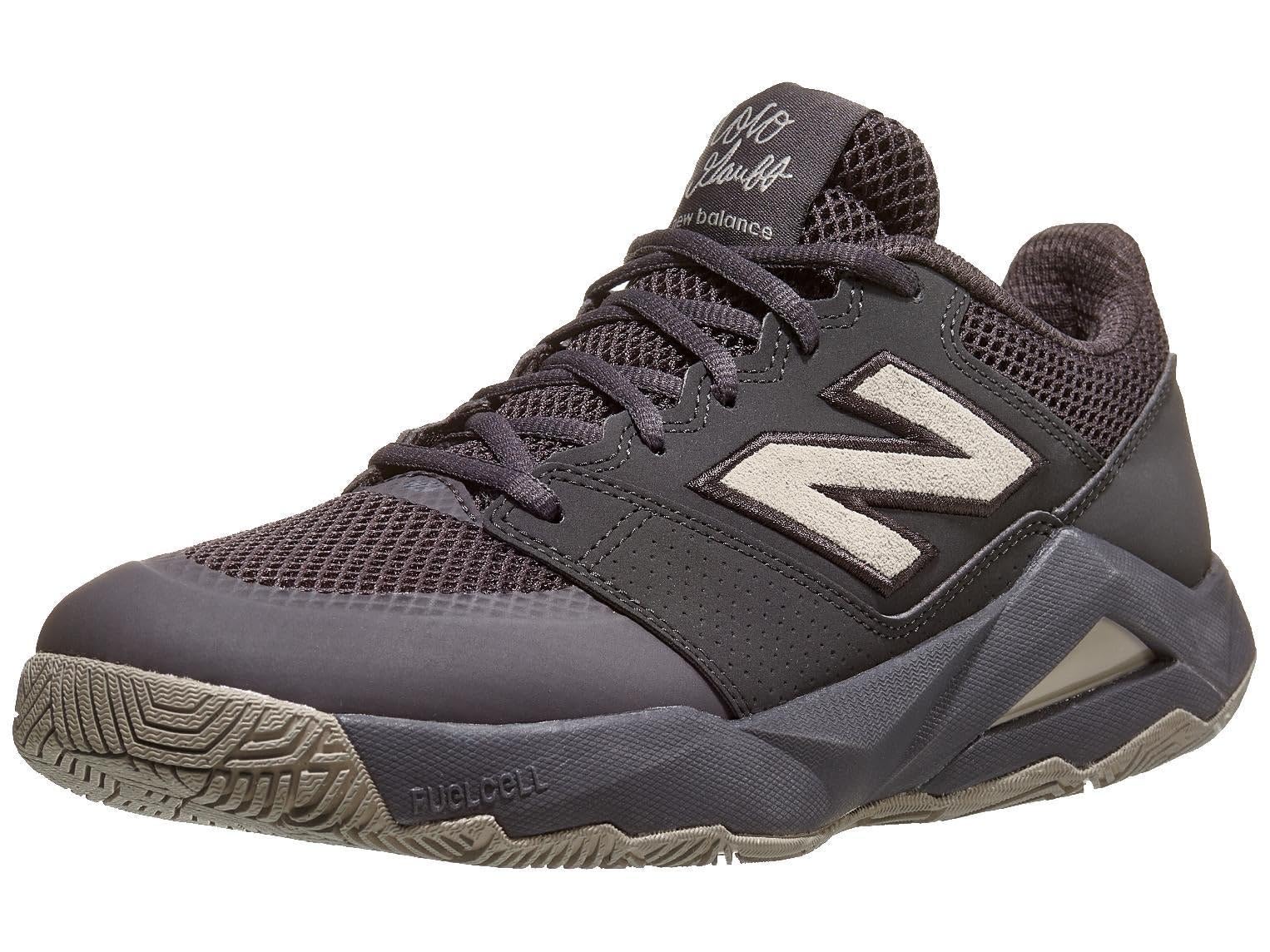 Photo 1 of New Balance Men's FuelCell Delray V2 Tennis Shoe, Stone/Black, 11.5 Wide