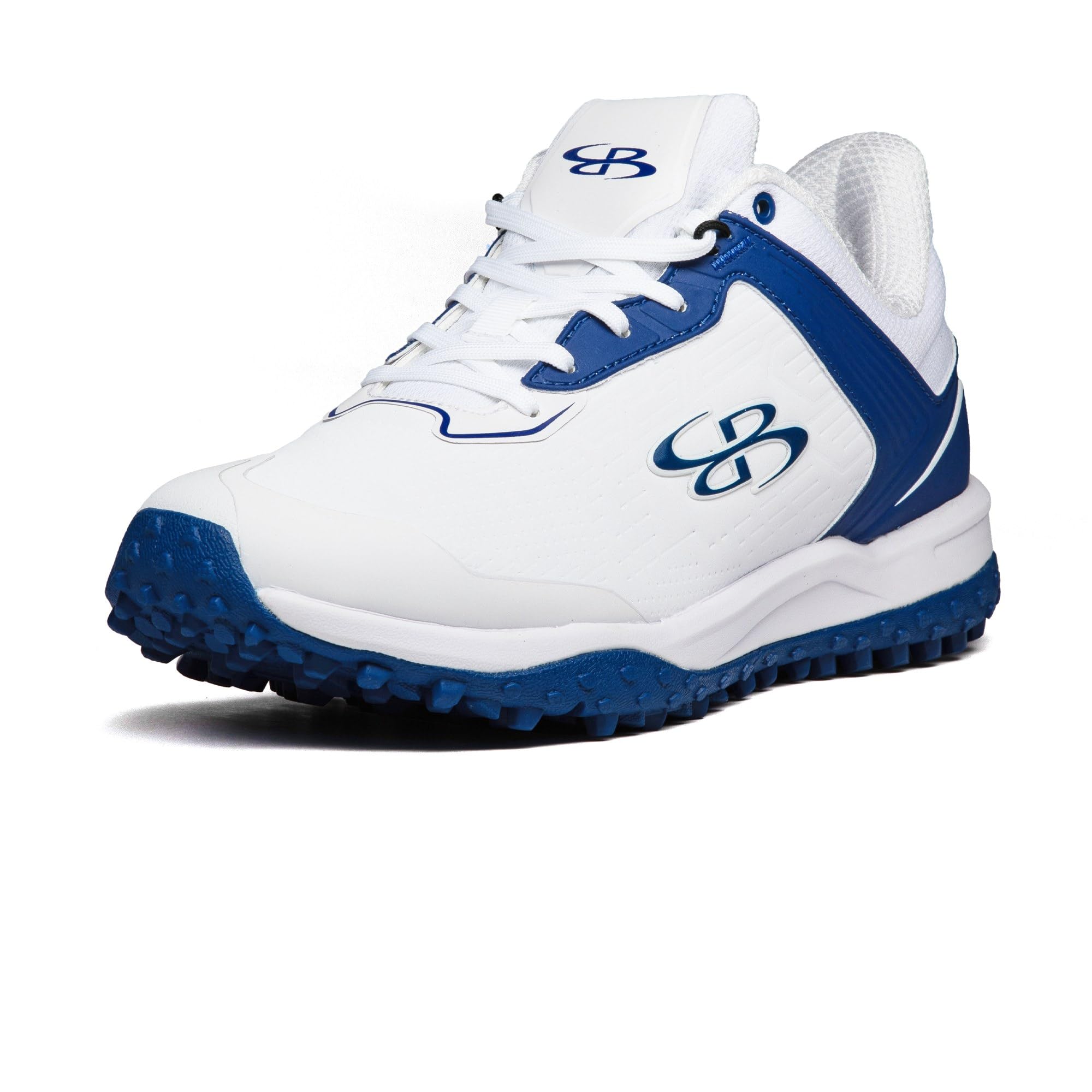 Boombah Viper Pro Men's Turf White/Royal Blue
