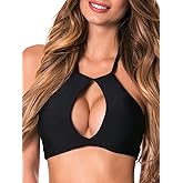 RELLECIGA Women's Halter Bikini Top