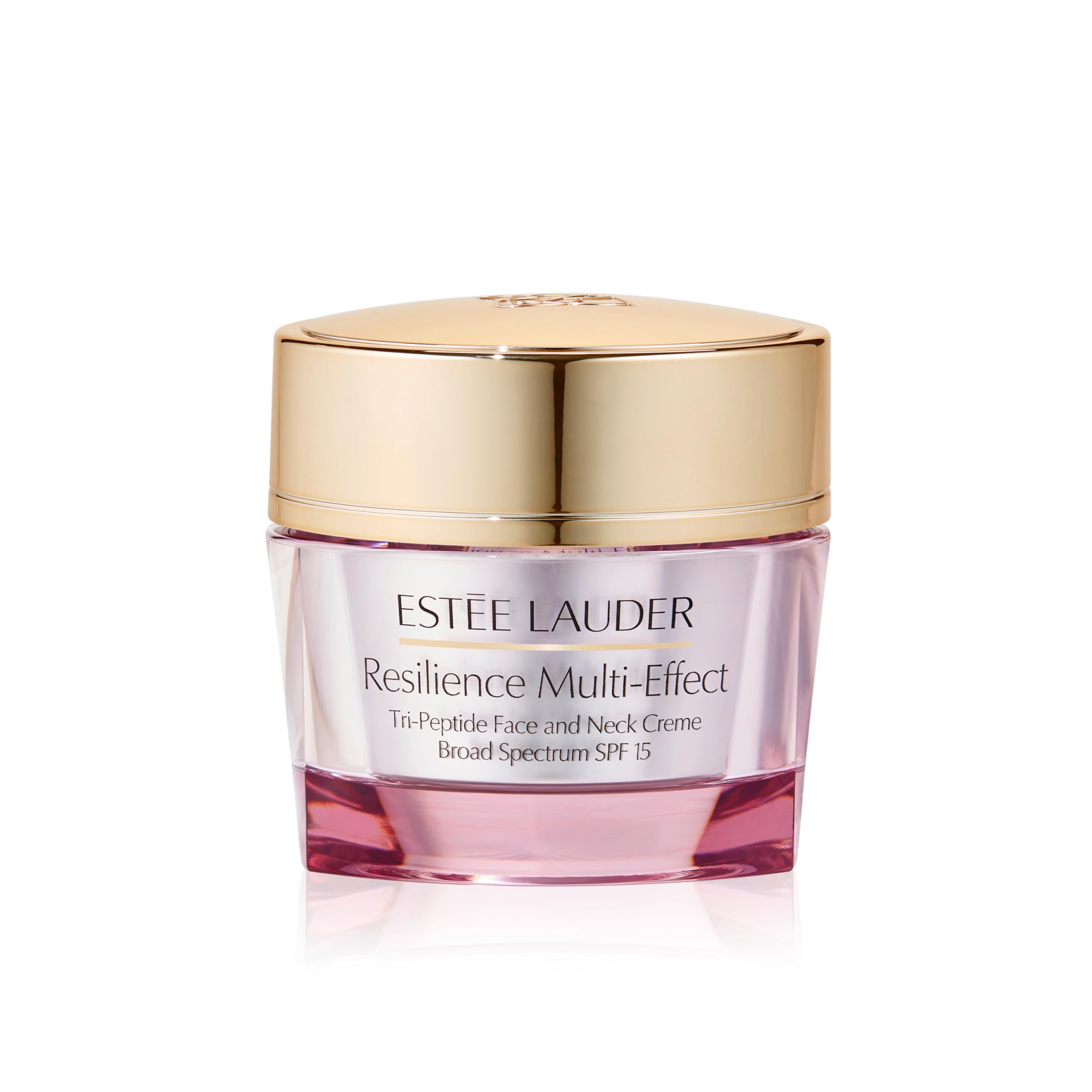 Estée Lauder Resilience Multi-Effect Tri-Peptide Face and Neck Cream Moisturiser SPF 15 | Plumping & Anti-Aging, 50 ml