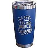 Camping Coffee Mug 20oz Tumbler, Coffee Mug for Dad, Camping Gifts for Men, Stainless Steel Travel Mug