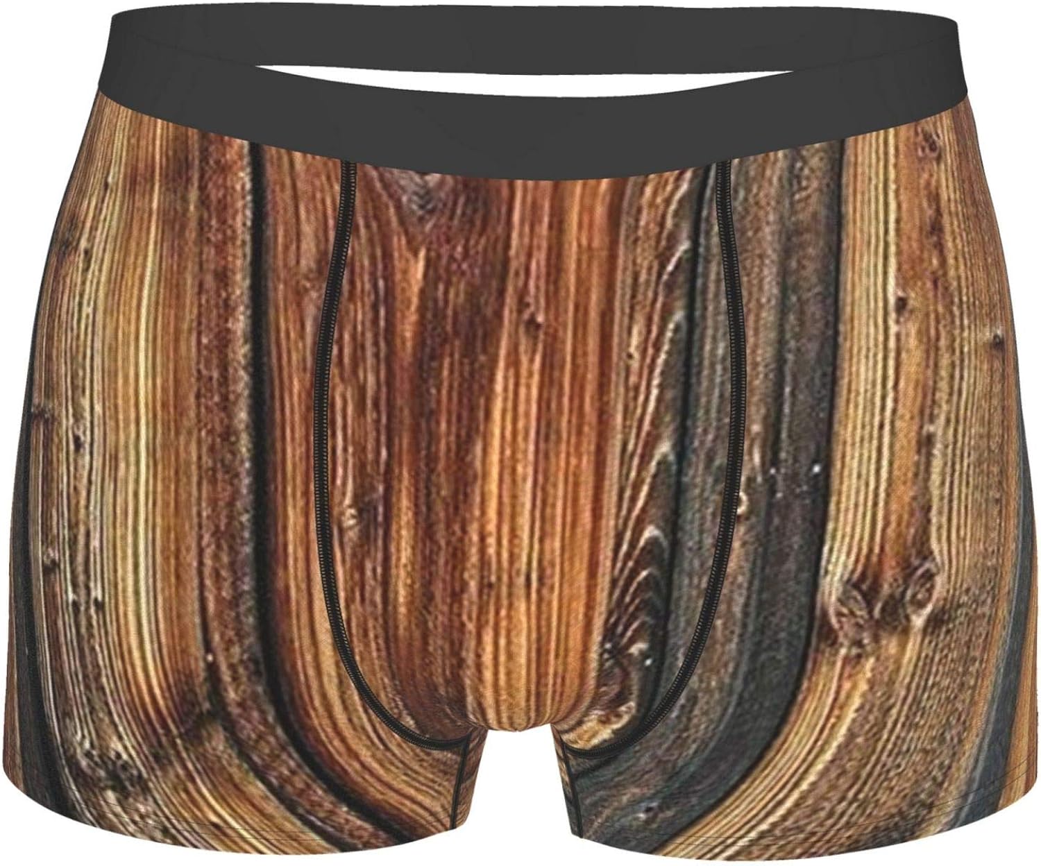 Mens Underwear Rustic Wood Breathable Underwear Boys Premium Brief