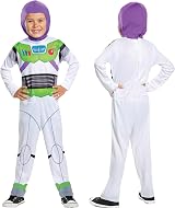 Disguise Disney Buzz Lightyear Kids Costume jumpsuit Hood World Book Day 7-8 view 1