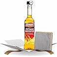 Gumout Gasoline Octane Booster 10 oz Bundle with Microfiber Cloth - Increases Octane for Improved Combustion - Reduces Knocks and Pings - Enhances Performance - Ideal for Gasoline Engines - (3 Items)