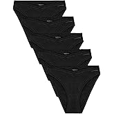 Organic Basics womens Flex Organic Cotton Cheeky Brief Underwear 5-pack