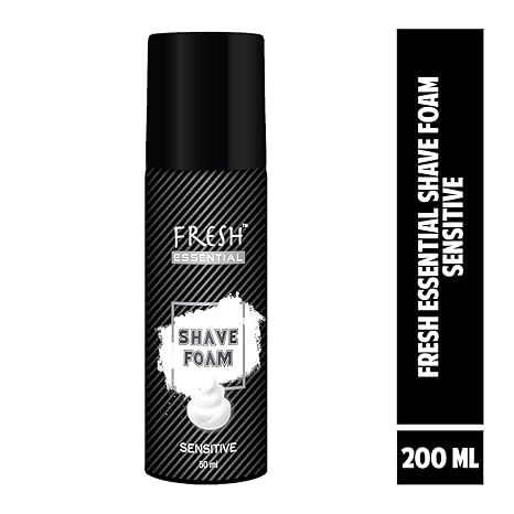 Fresh Essential Shave Foam-Sensitive, 50 ml