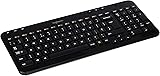 Logitech K360 Wireless Keyboard - Black, UK layout