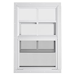 WRISIN 2 Pack Shed Windows 14" W x 21" H Flush
