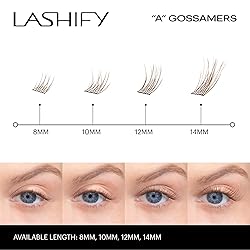 Lashify Amplify 14mm Gossamer Eyelash Extensions