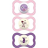 MAM Air Night & Day Pacifiers (1 Day & 2 Night Pacifiers), MAM Sensitive Skin Pacifier 6+ Months, Glow in The Dark Pacifier, 