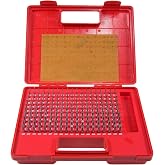 HFS 190-Piece Minus Pin Gage Set M1(-), 0.061-0.250 Inch | Steel pin gages, HRC 60-62, 2 in long; 0.001 in steps and 0.0002 in minus tolerance for hole diameter and spacing checks.
