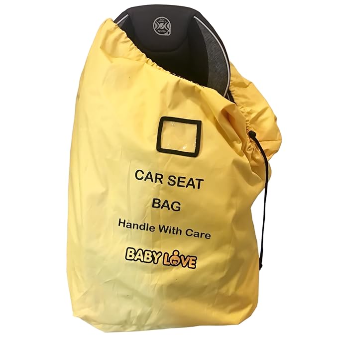 Baby Love Carseat Travel Bag with Shoulder Straps Nylon