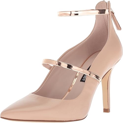 mayhalina ankle strap pumps