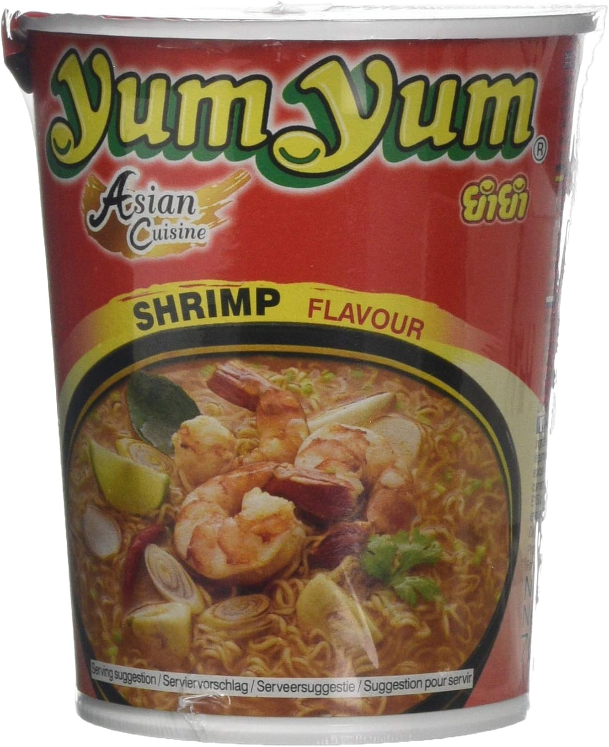 Yum Yum Shrimp Cup Instant Noodles, 70 g, Pack of 12 Amazon.co.uk Grocery