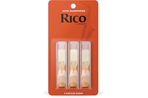 Rico Alto Saxophone Reeds - Strength 3 1/2 - 3 Pack