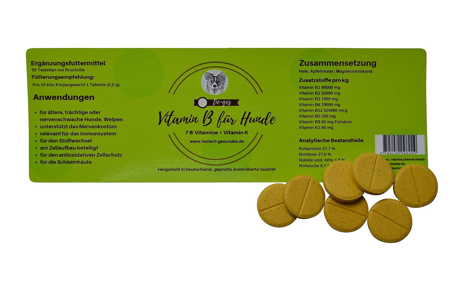 Tie Ges Vitamin B Für Hunde Pap Olympiccom - 