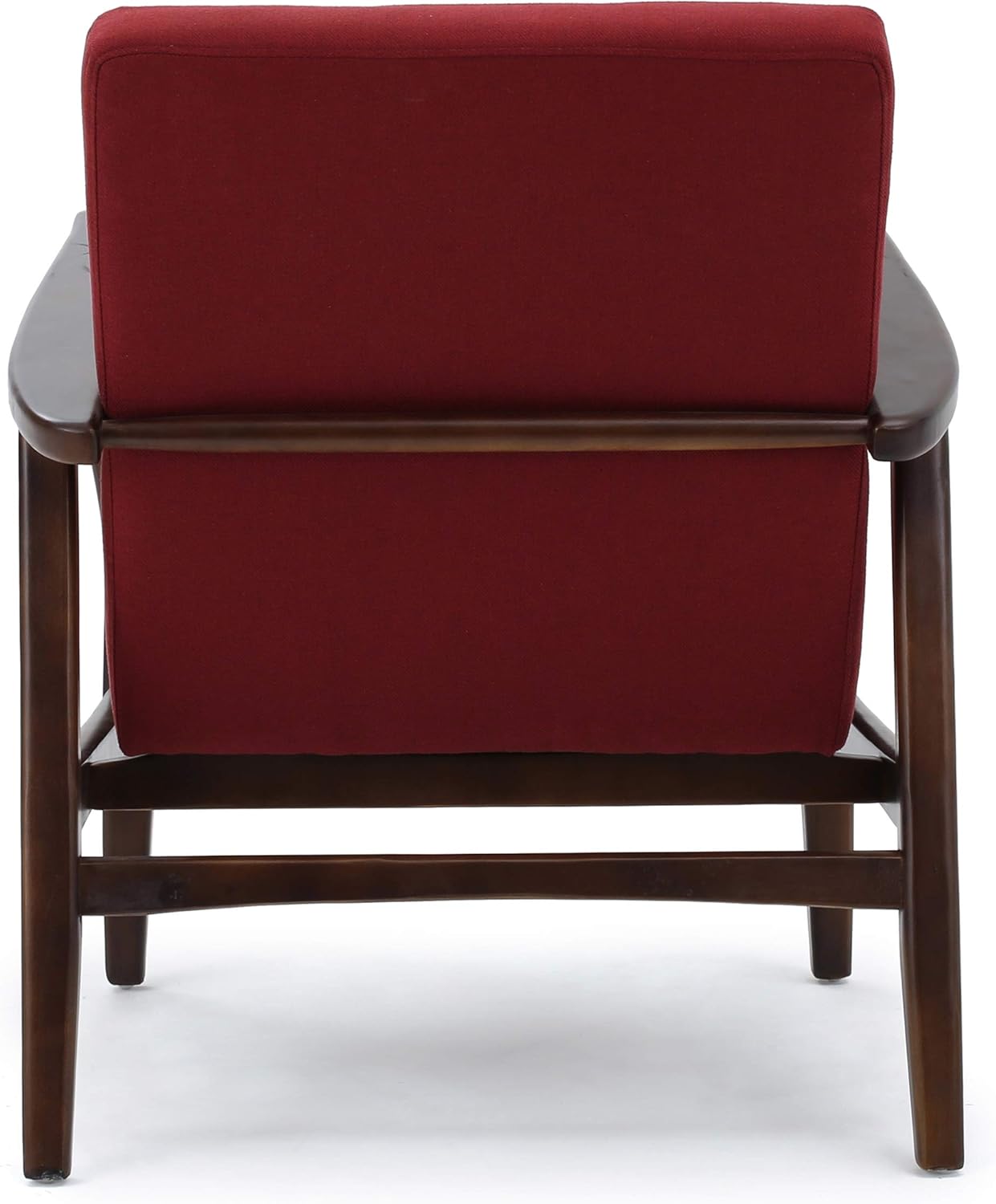 Christopher Knight Home Brayden Fabric Club Chair, Deep Red: Furniture & Decor