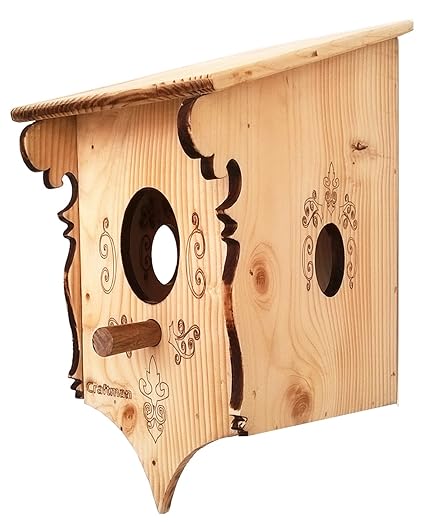 Craftman Bird House Vintage Wooden